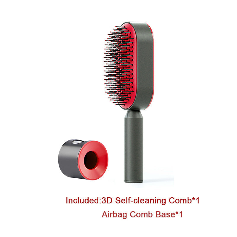 One-Key Clean Hair Comb